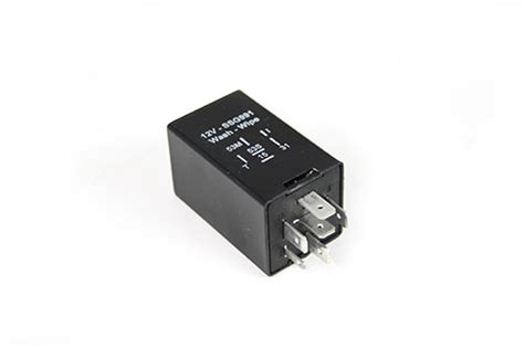 12V, delay unit, red .